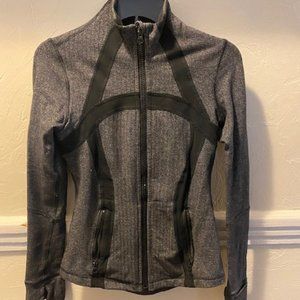 Gray Lululemon Zip-up